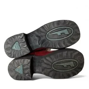 John Fluevog Shoes Vintage John Fluevog Fshoe Red Leather